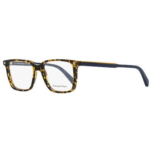 Ermenegildo Zegna Rectangular Eyeglasses EZ5145 055 Havana/blue 54mm