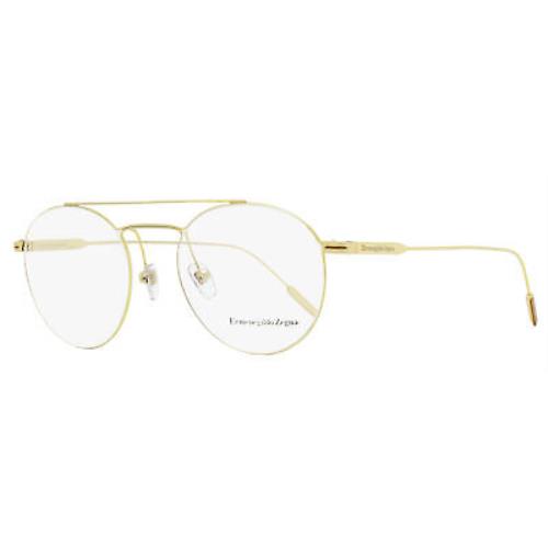 Ermenegildo Zegna Leggerissimo Eyeglasses EZ5218 030 Gold 51mm