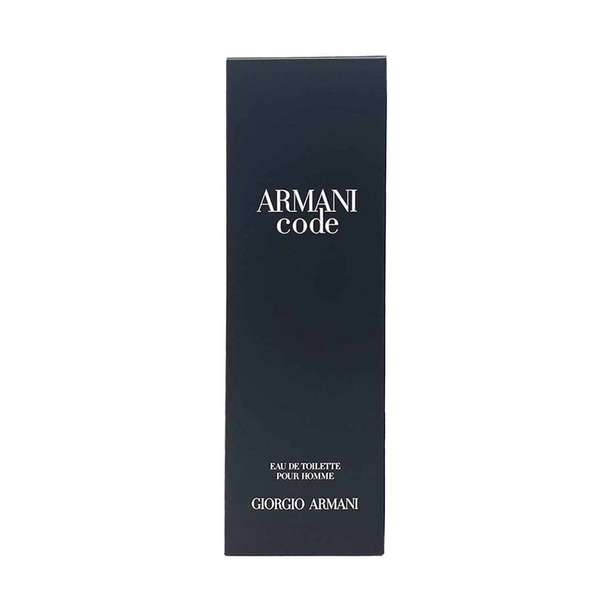 Armani Code by Giorgio Armani Eau De Toilette Spray 4.2 oz / 125 ml Men