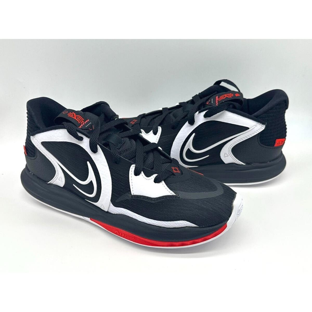 Nike Kyrie Low 5 Bred Dominoes Men`s Black Red White Shoes Sneakers Women`s