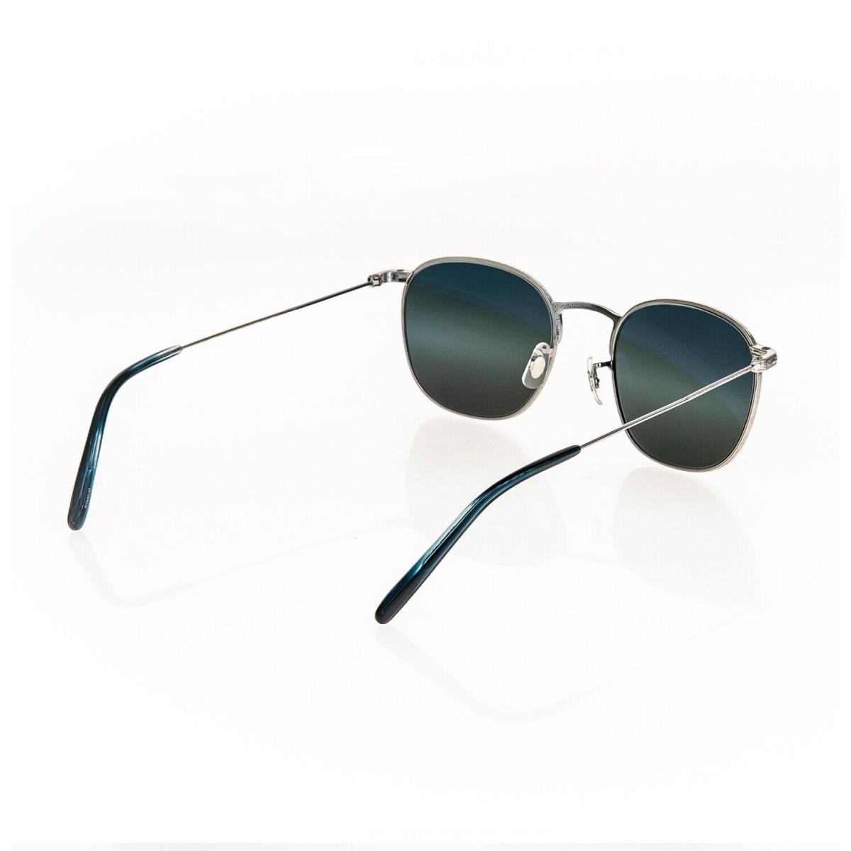 Oliver Peoples Goldsen OV1285ST Silver Steal Gradient Titanium Sunglasses 1285