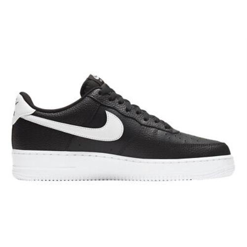 Men`s Nike Air Force 1 `07 Black/white CT2302 002 | 883212114556 - Nike ...