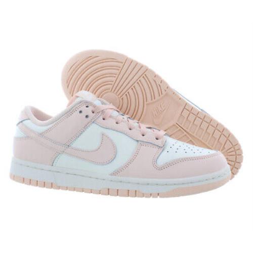 Nike Dunk Low Womens Shoes - White/Pink , White Main