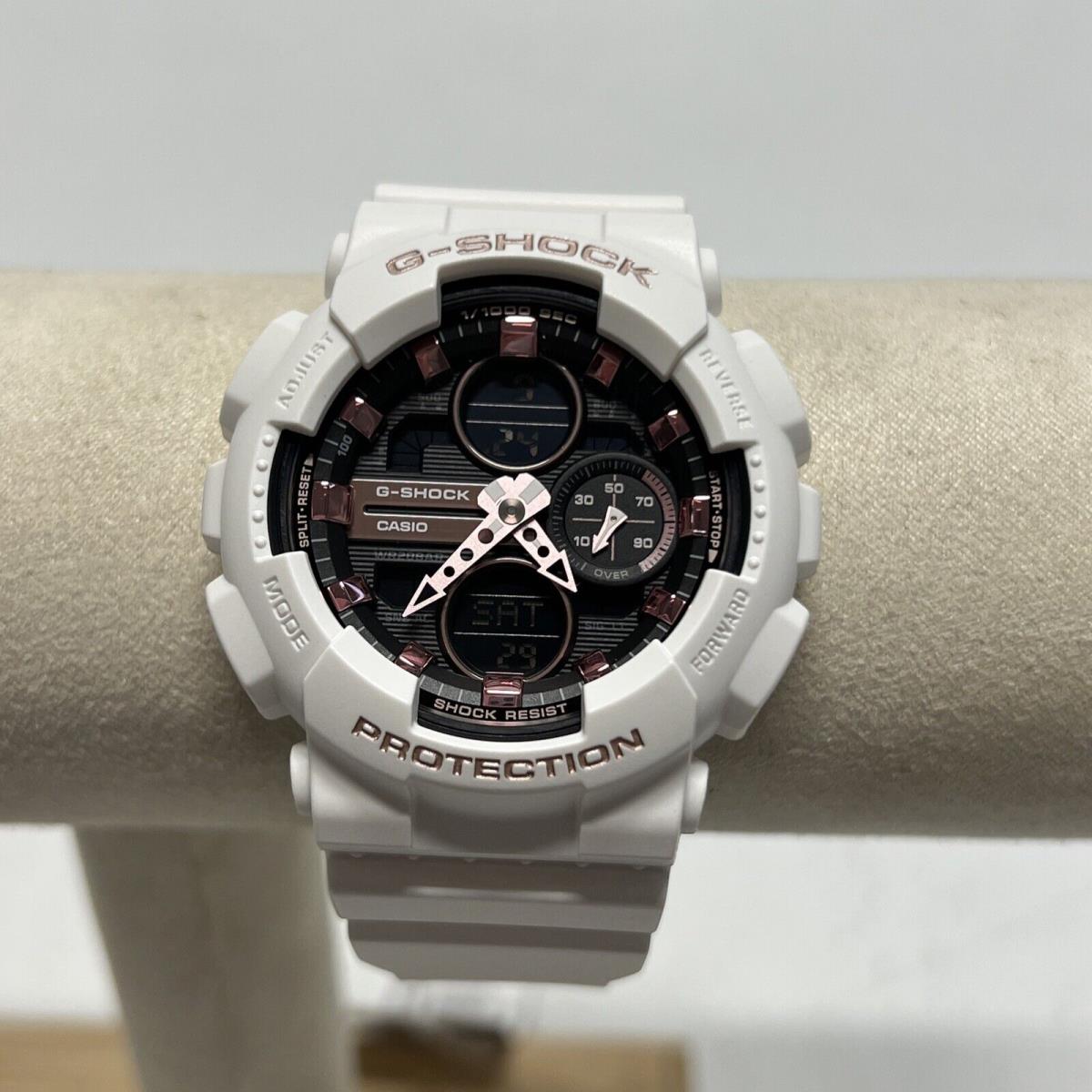 Casio Women`s GMS-S120MF-7A2CR G Shock Analog-digital Display Quartz White Watch
