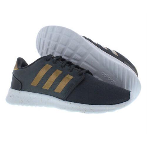 Adidas Qt Racer Womens Shoes Size 6 Color: Grey Six/tactile Gold Met./white