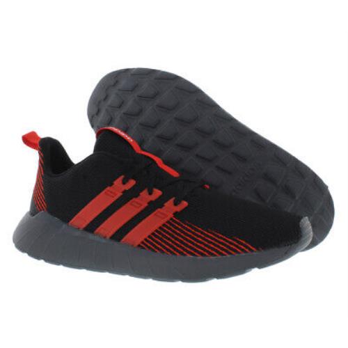 Adidas Questar Flow Mens Shoes Size 11.5 Color: Black/active Red/grey