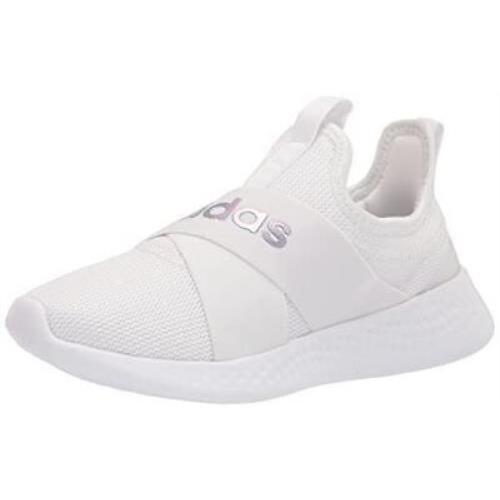 Adidas Women`s Puremotion-adapt Running Shoe White/white/iridescent 9