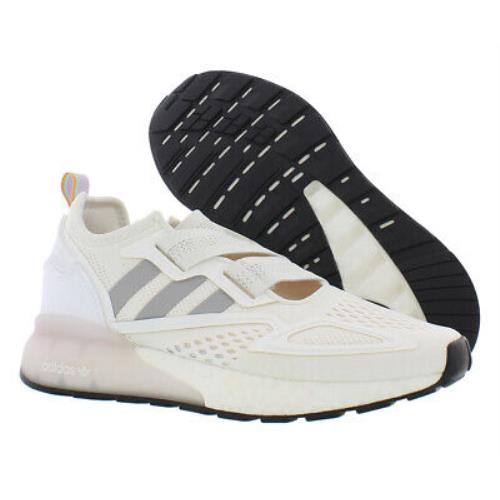 Adidas ZX 2K Boost Womens Shoes Size 7.5 Color: White/gray
