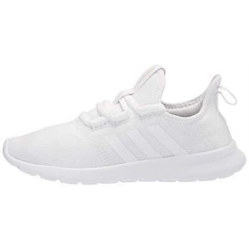Adidas Women`s Cloudfoam Pure-2.0 Running Shoes White/white/grey 9.5
