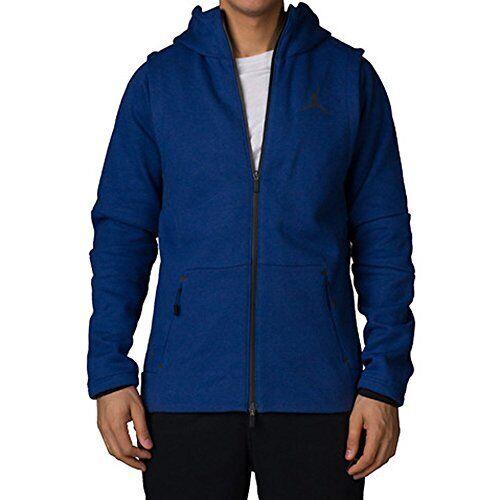 Nike Air Jordan Tech Fleece Jacket Blue Black Sz Large 809486 491
