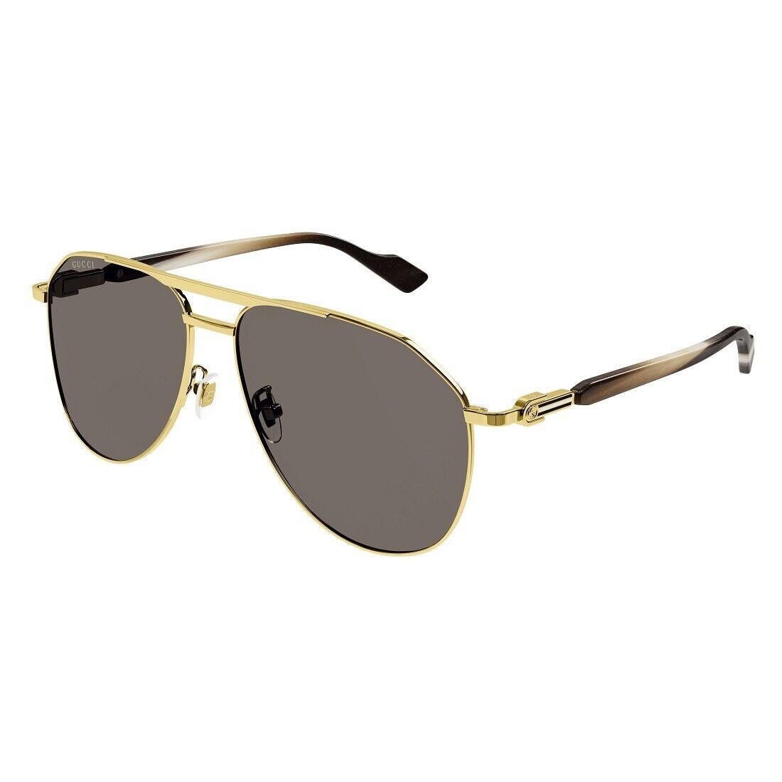 Gucci GG1220S 002 Gold/brown 59-14-145 Sunglasses