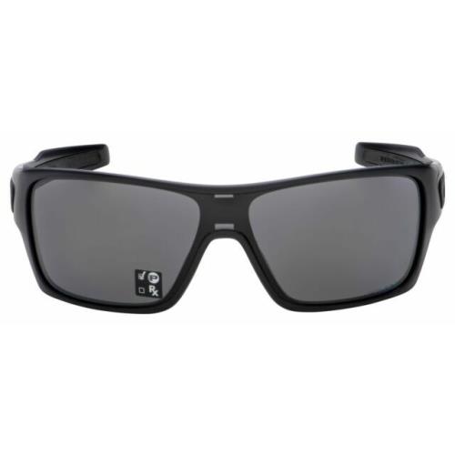 Oakley Men`s OO9307 Turbine Rotor Rectangular Sunglasses Matte Black/prizm Grey