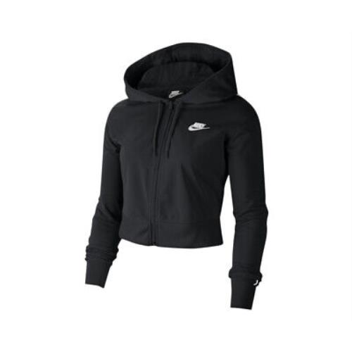 Nike Sportswear Full-zip Womens Jackets Size XL Color: Black