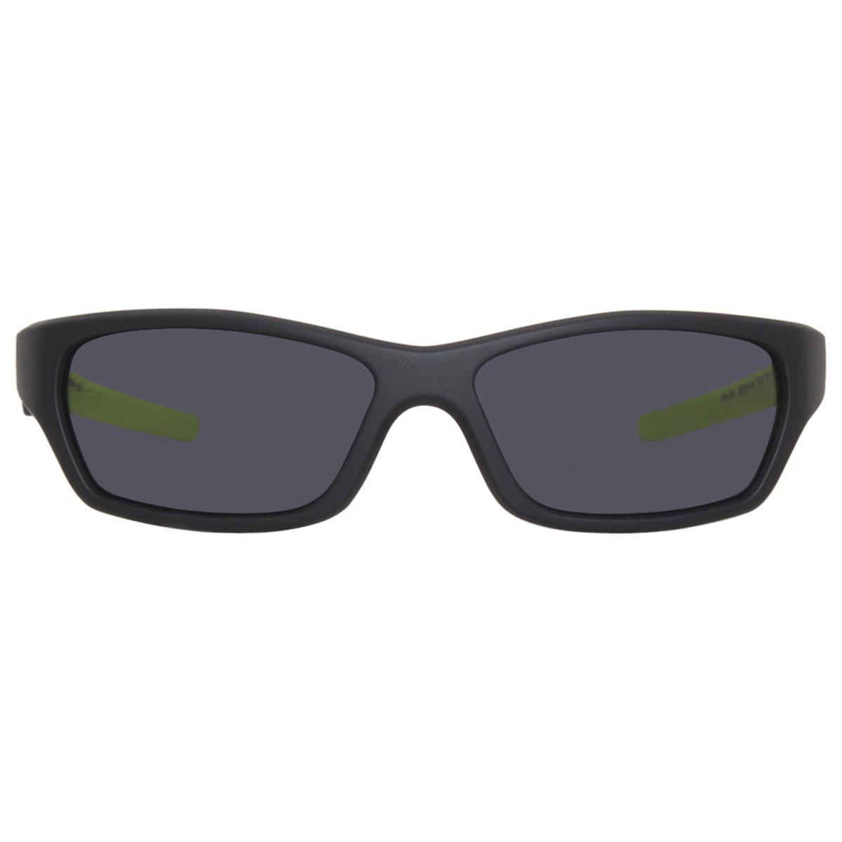 Nike Jolt-m DZ7378 010 Sunglasses Space Matte Black/dark Grey Lenses 57mm - Frame: Black, Lens: Gray