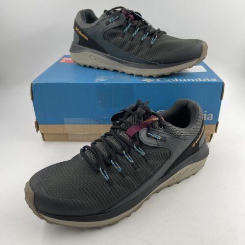 Columbia Men s Trailstorm Hiking Shoes Black Grey - Size 12