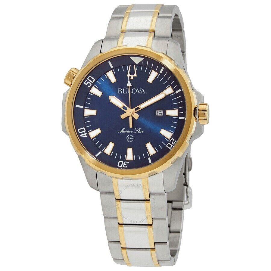 Bulova 98B384 Marine Star Series B 43mm Mens Watch