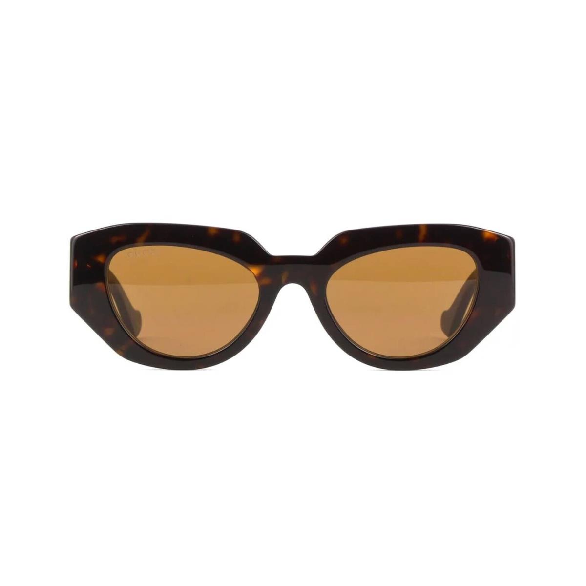 Gucci GG1421S Havana/brown 002 Sunglasses - Frame: Havana, Lens: Brown