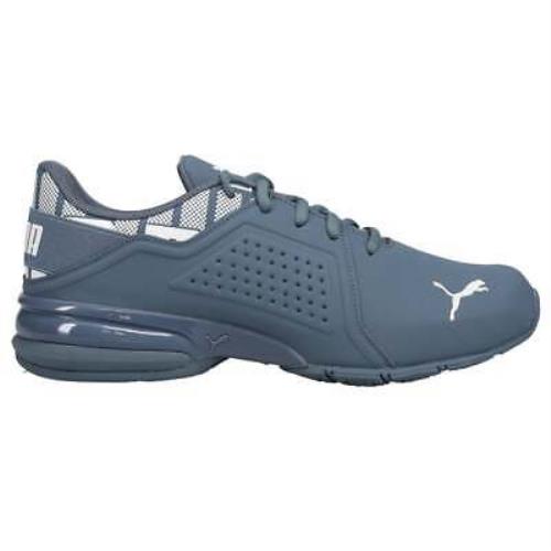 Puma 37733408 Mens Viz Runner Repeat Wide Running Sneakers Shoes - Grey