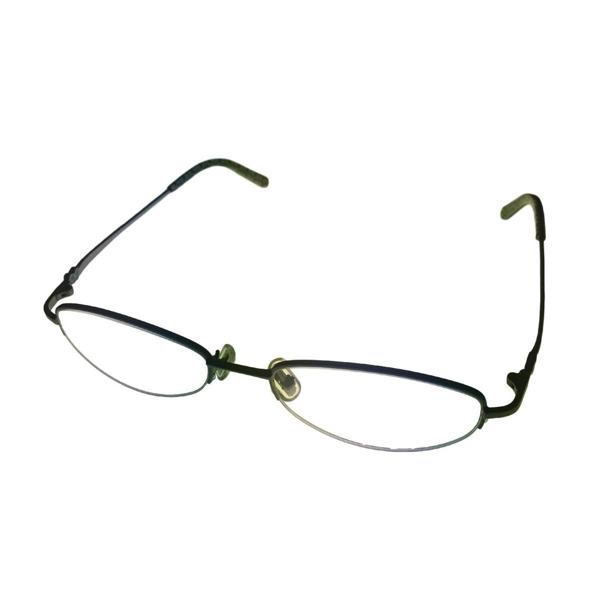 Coach Women`s Eyeglasses Optical Frame Sherri 122 Slate 1/2 Rim Oval 49MM - Frame: Gray