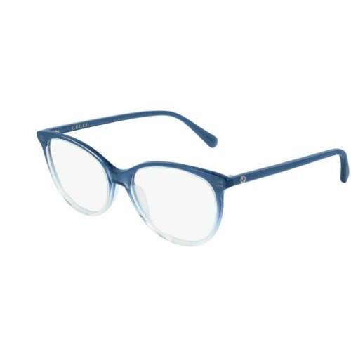 Gucci GG 0550O 004 Blue/crystal Eyeglasses