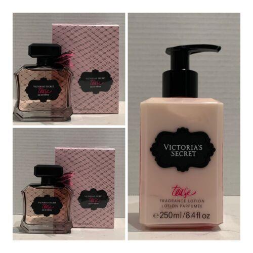 Victoria`s Secret Tease Eau de Parfum 3.4 Fl.oz. 2 and Fragrance Lotion