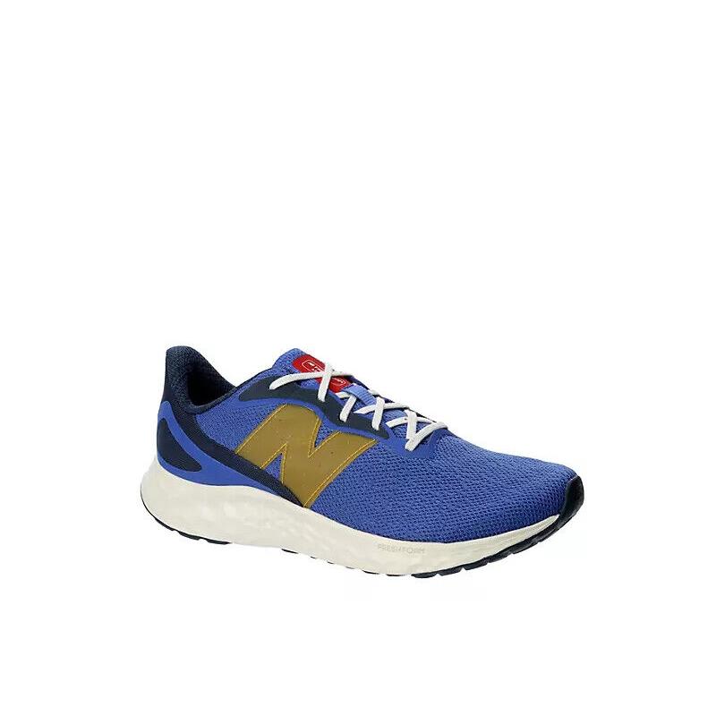 New Balance Arishi V4 Fresh Foam Men`s Athletic Running Low Top Training Shoes Blue