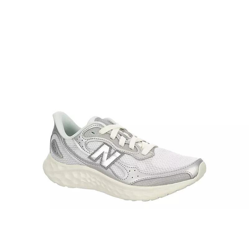 New Balance Arishi V4 Fresh Foam Women Athletic Running Low Top Training Shoes Silver