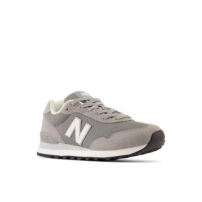 New Balance 515 V3 Women`s Suede/mesh Athletic Running Low Top Training Shoes Gray/White Logo