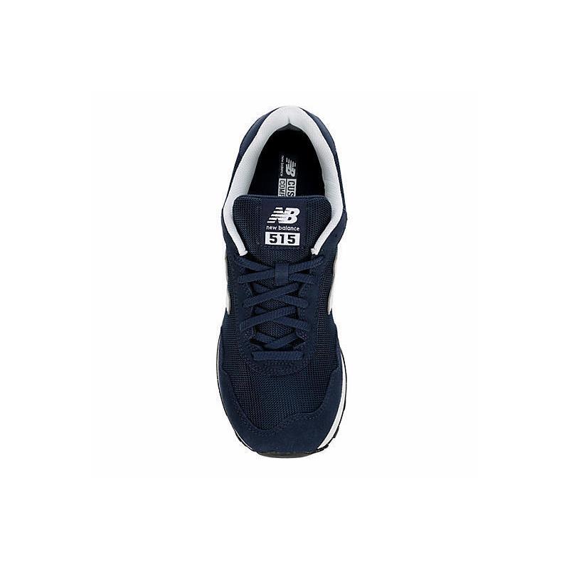 New Balance 515 Men`s Suede Athletic Running Low Top Training Shoes Sneakers Navy/White Logo