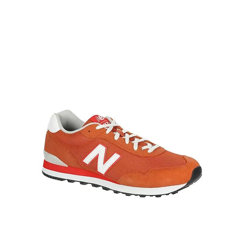 New Balance 515 Men`s Suede Athletic Running Low Top Training Shoes Sneakers Orange