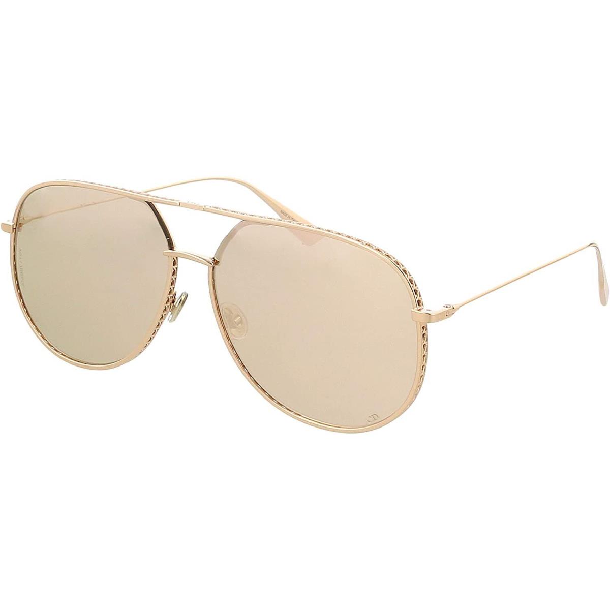 Dior Sunglasses Diorbydior Ddbsq 60mm Gold / Gold Mirror Lens
