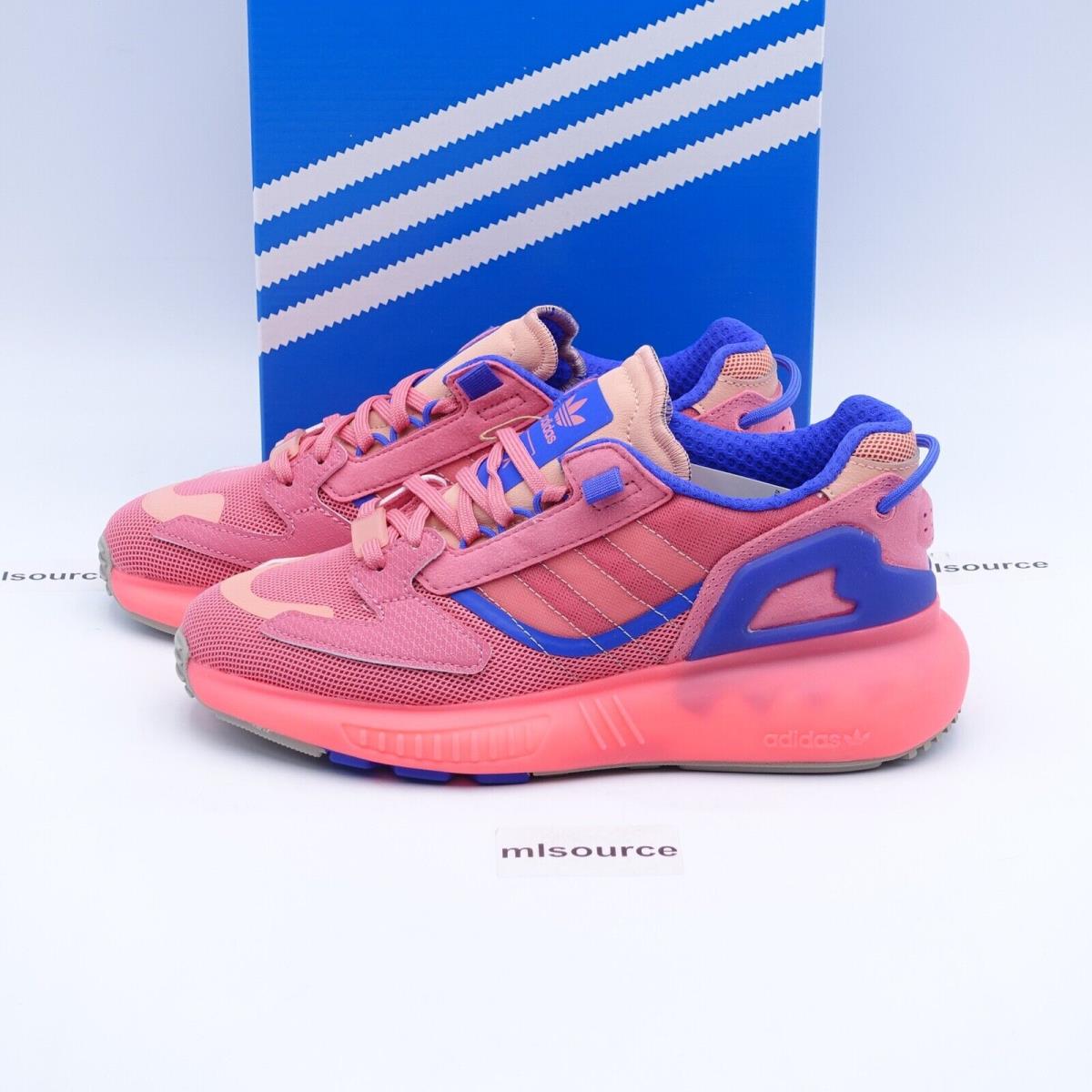 Size 6 Women`s Adidas Originals ZX 5K Boost Sneakers GZ7876 Hazy Rose - Pink, Manufacturer: