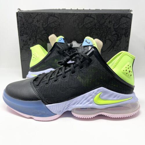 Nike shoes Lebron Low - Black/Ghost Green-Purple Pulse 1