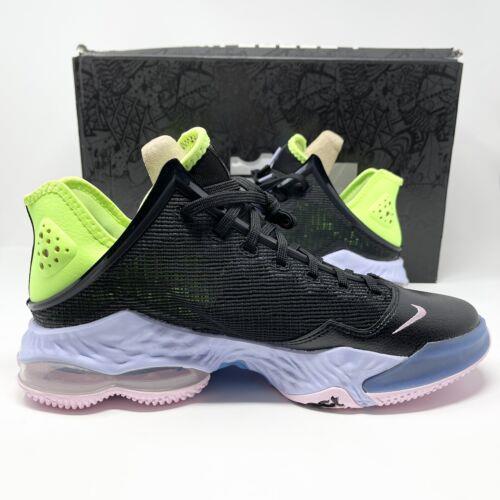 Nike shoes Lebron Low - Black/Ghost Green-Purple Pulse 2