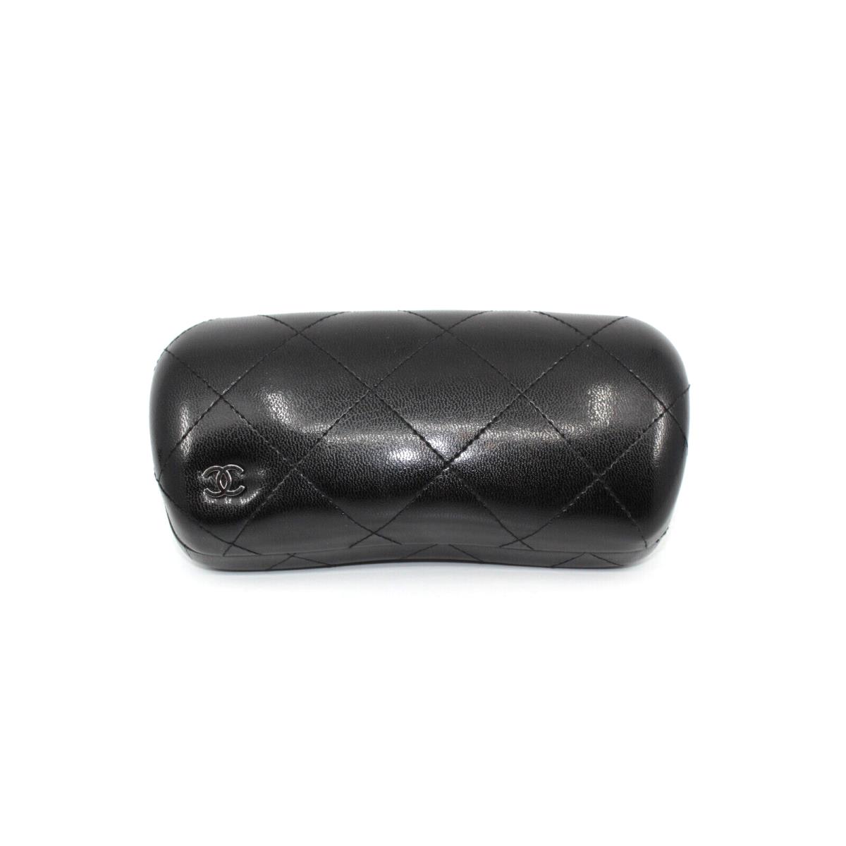A8 Flawless Chanel Quilted Sunglass Case Black