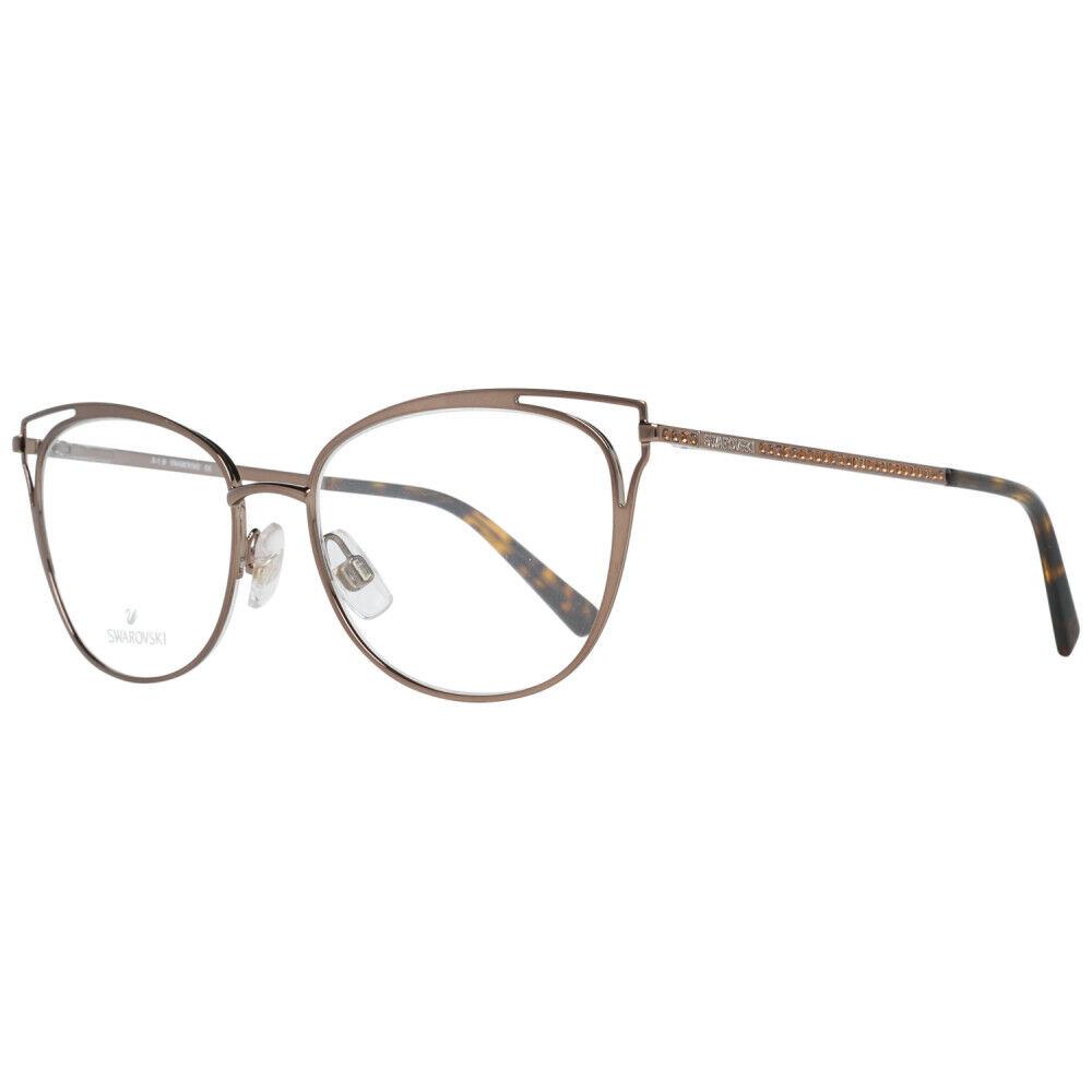 Swarovski SK5260 049 Eyeglasses Matte Dark Brown Frame 52mm