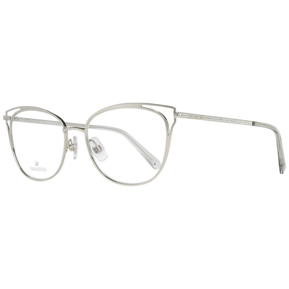 Swarovski SK5260 016 Eyeglasses Shiny Palladium Frame 52mm