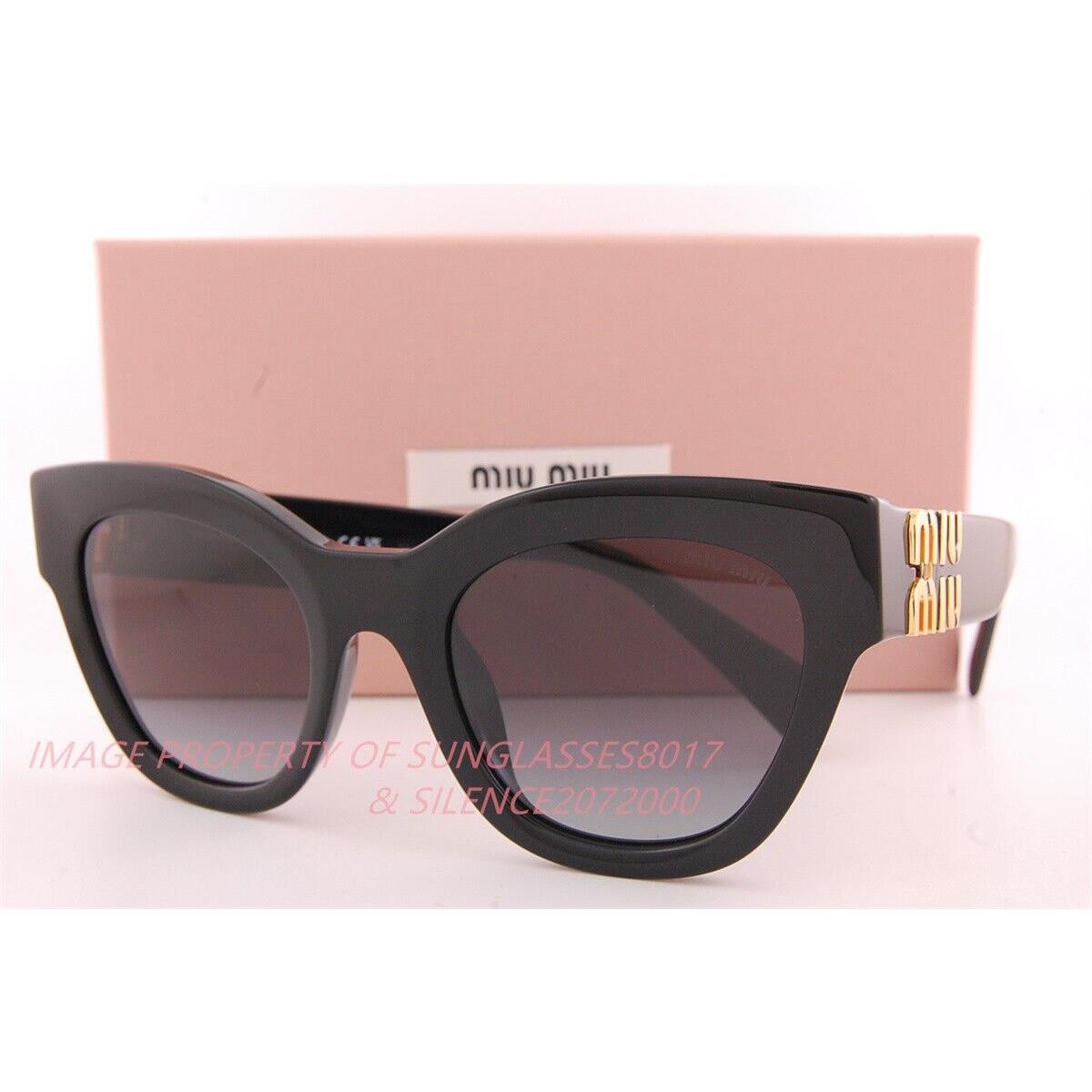 Miu Miu Sunglasses MU 01YS 1AB 5D1 Black/gradient Gray For Women ...