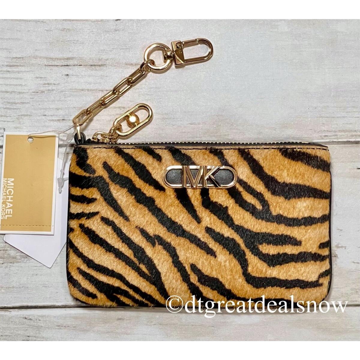 Michael Kors Parker Small Key Card Holder Card Case Tiger Print Calf Hair - Michael  Kors wallet - 062578527075 | Fash Brands