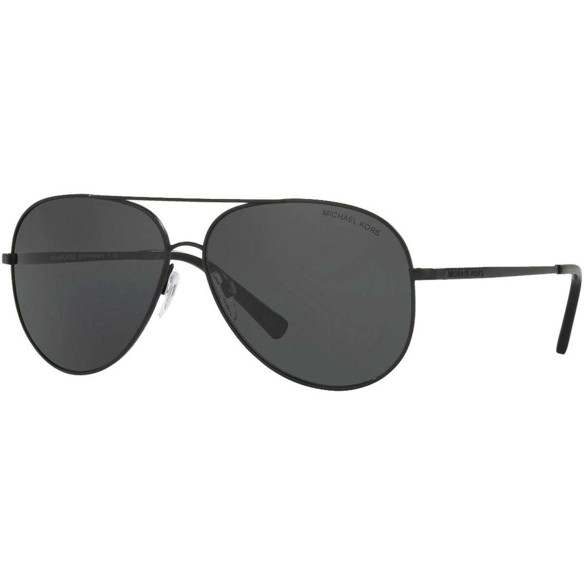 Michael Kors Kendall Women`s Matte Black Aviator Sunglasses - MK5016 108287 60