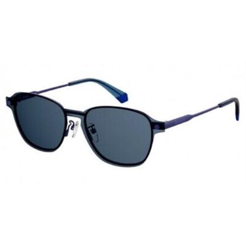 Polaroid PLD6119GCS-OPJPC3-53 Blue Sunglasses - Frame: Blue, Lens: Blue