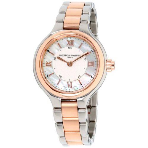 Frederique Constant Horological 34mm Quartz Ladies Smartwatch FC-281WH3ER2B