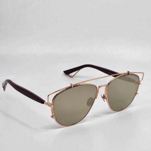 Dior sunglasses  - Copper Gold Burgundy Frame, golden brown Lens 4