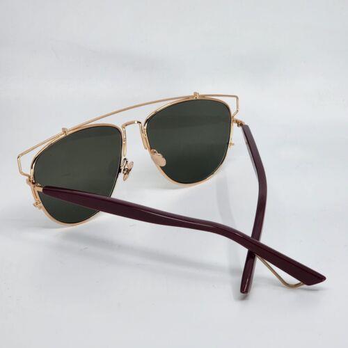 Dior sunglasses  - Copper Gold Burgundy Frame, golden brown Lens 5