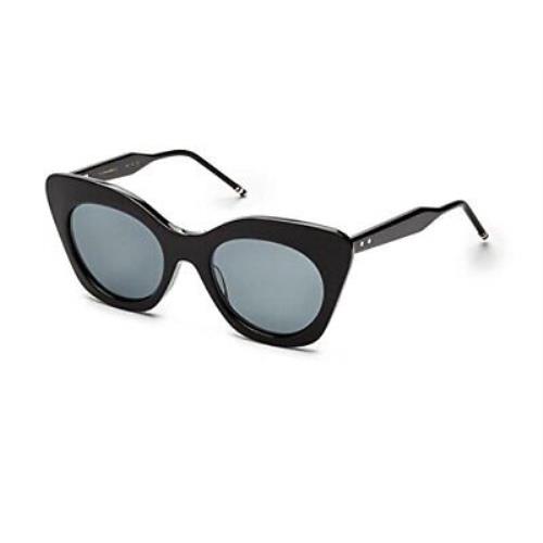 Thom Browne Sunglasses TB 508-A Black Dark Grey-ar 52mm