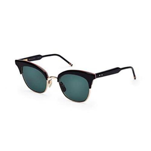 Thom Browne Sunglasses TB 507 A Black Gold W/dark Grey Lens 51mm