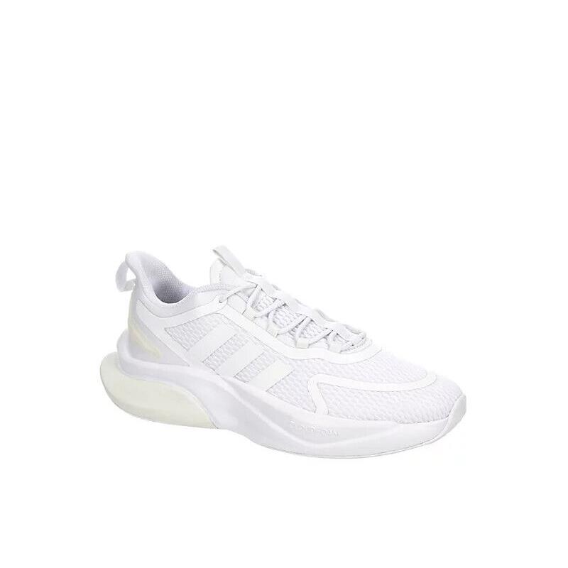 Adidas Mens Alphabounce Low Top Platform Causal Daily Sneaker Shoes White