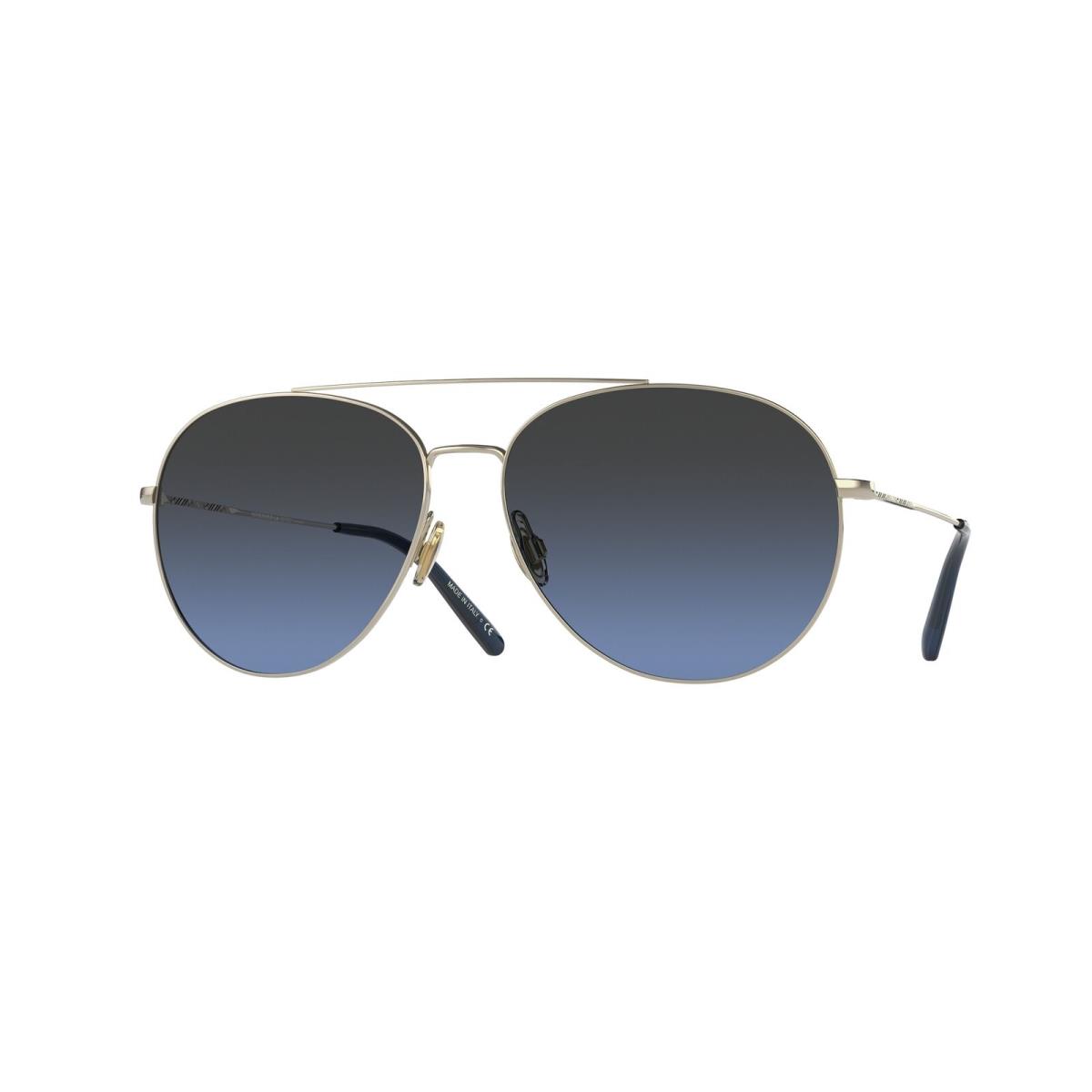 Oliver Peoples OV1286S 5035P4 Airdale Gold Azure Polarized 61 m Men`s Sunglasses