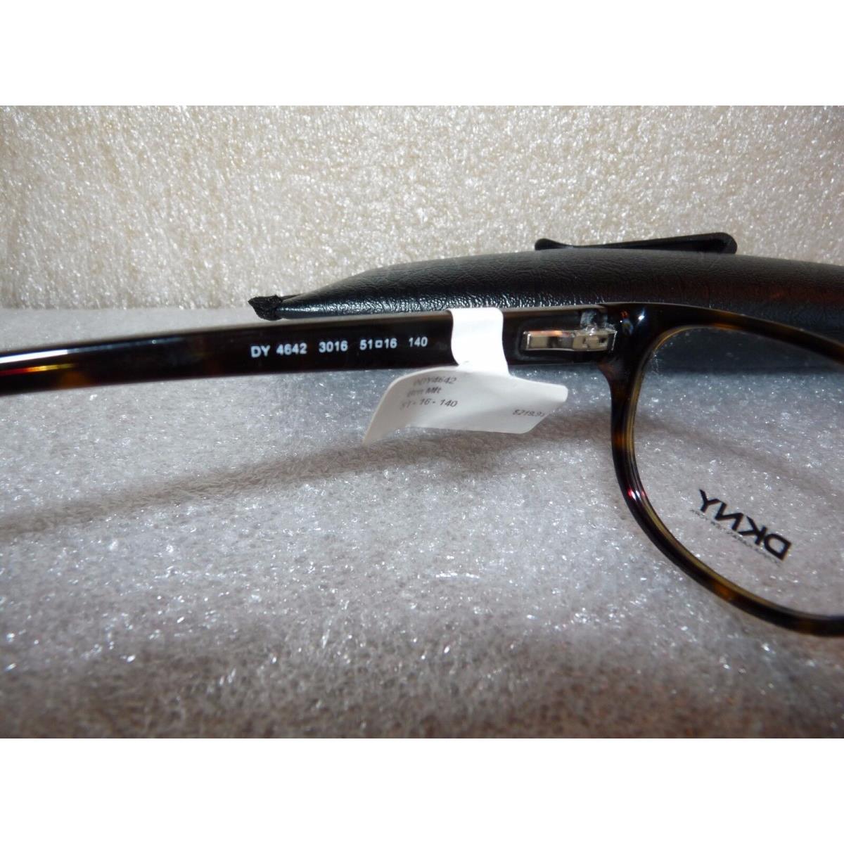 Dkny DY 4642 3016 Eyeglasses Glasses Frames 51-16-140 Dark Tortoise Color