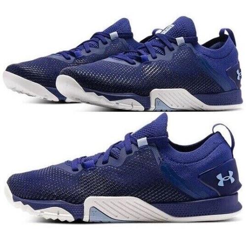 Under Armour Tribase Reign 3 Blue Women`s Running Training Shoes 3023699-500